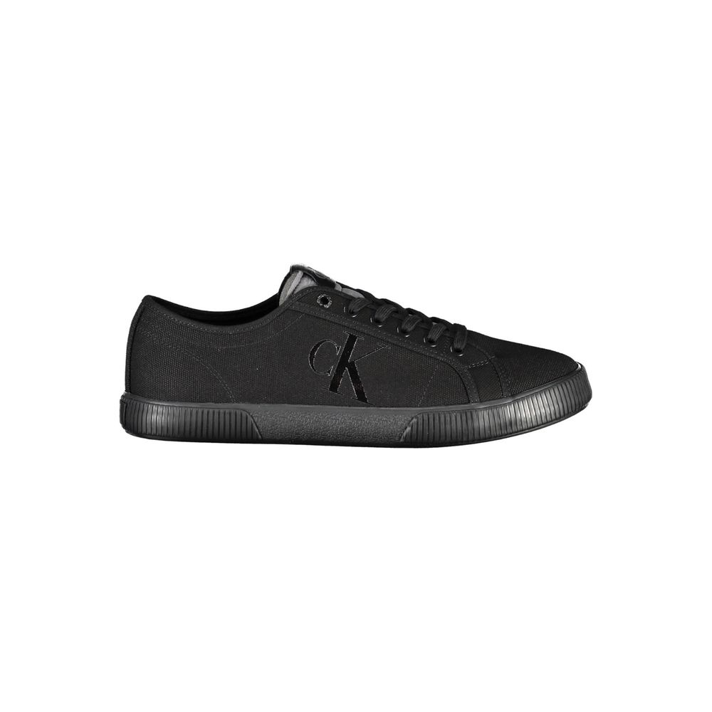 Black Cotton Men Sneaker mens luxury fashion - Mens Edit