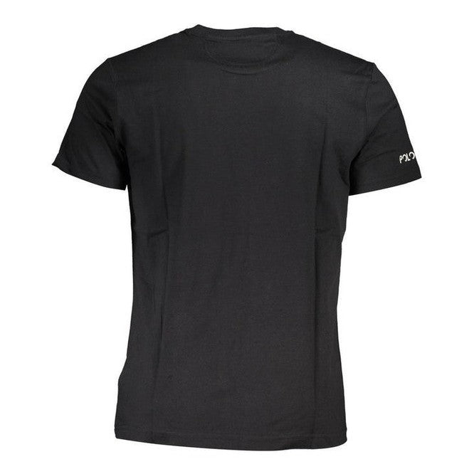 La Martina Black Cotton T-Shirt