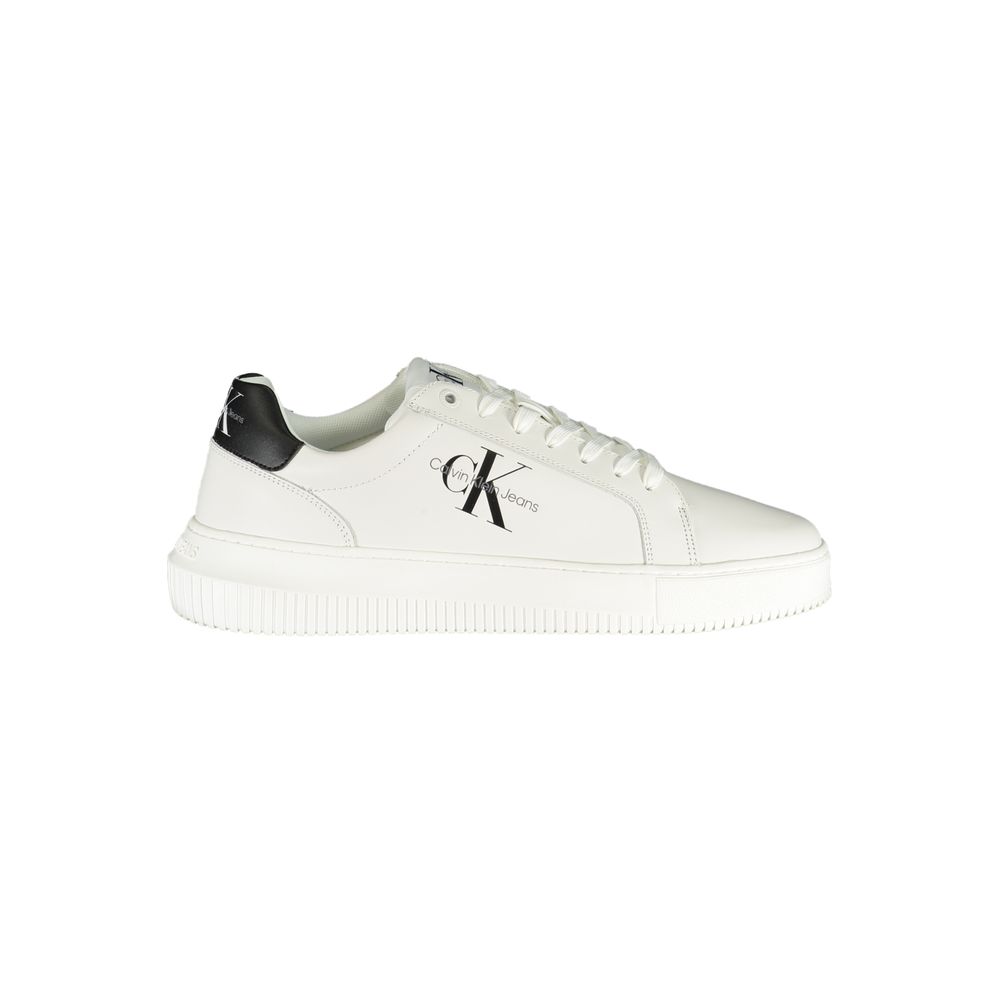 Calvin Klein Λευκά Δετά Αθλητικά Παπούτσια