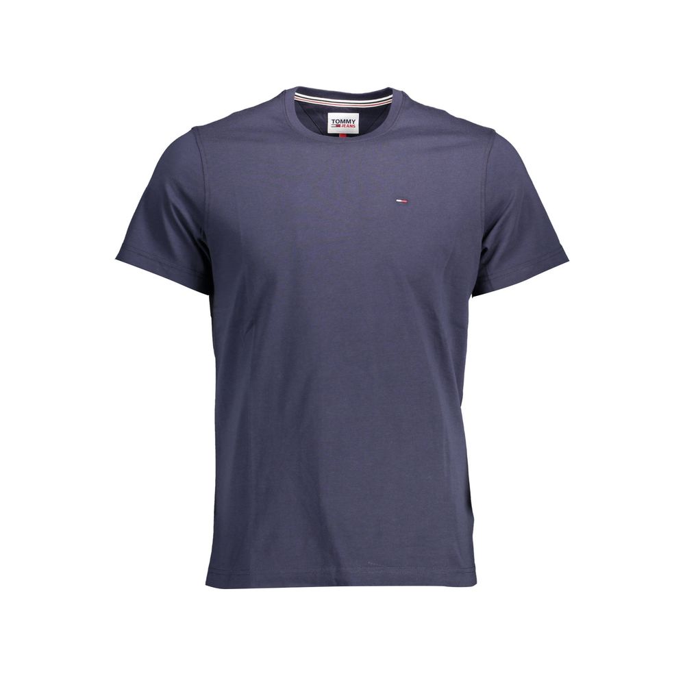 Blue Organic Cotton Men T-Shirt mens luxury fashion - Mens Edit