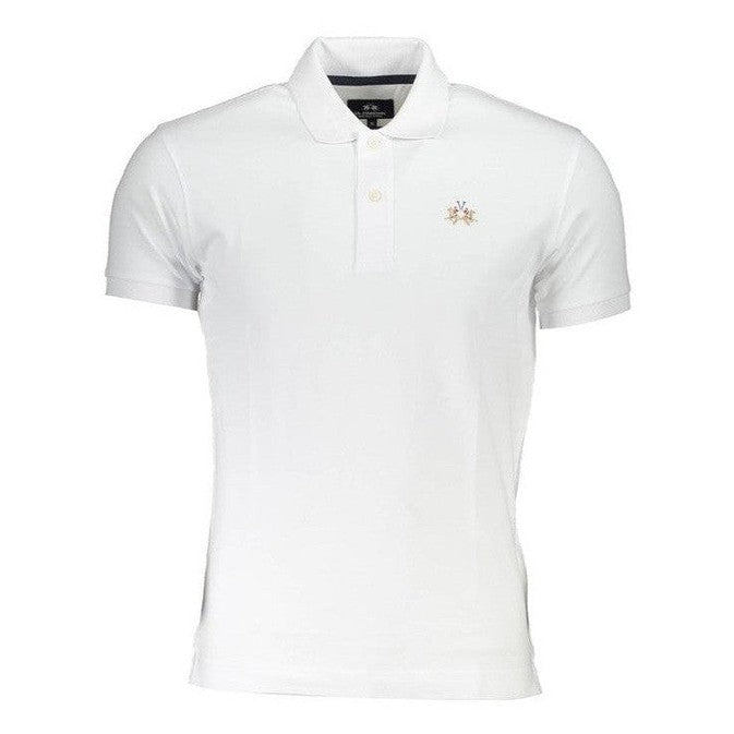 La Martina Men's Slim Fit Polo with Contrast Trim - Luxury Designer | Mens Edit