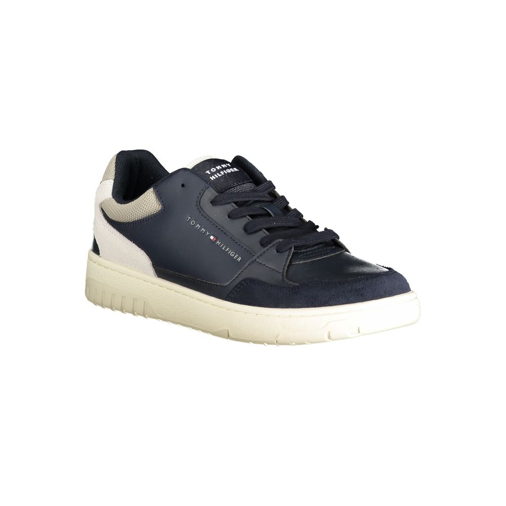 Tommy Hilfiger Μπλε Πολυουρεθανικό Sneaker