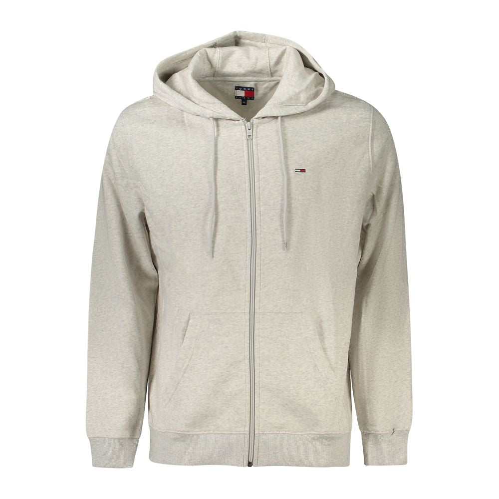 Grigio Cotton Men's Sweatshirt Hoodie mens luxury fashion - Mens Edit