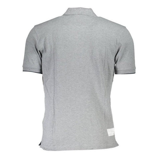 La Martina Cotton Polo Shirt in Grey