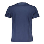 La Martina Blue Cotton Jersey T-Shirt