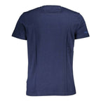 La Martina Blue Cotton T-Shirt Regular Fit