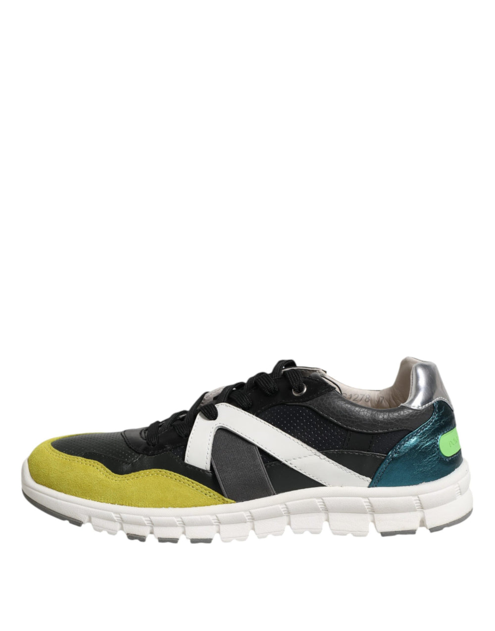 Dolce & Gabbana Calf Leather Low Top Sneakers in Multicolor