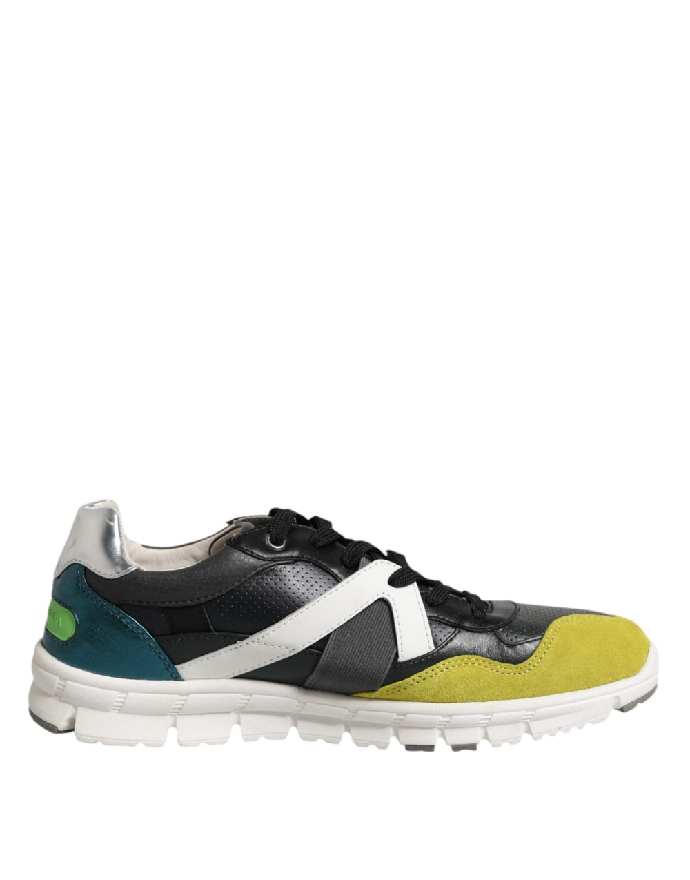 Dolce & Gabbana Calf Leather Low Top Sneakers in Multicolor