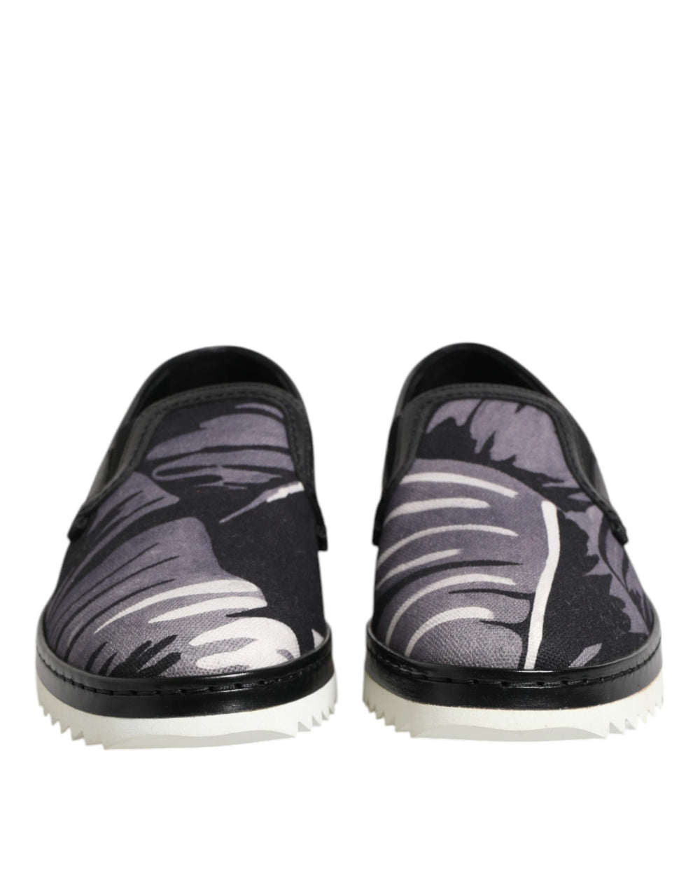 Black Tropical Slip On Men Sneakers Shoes mens luxury fashion - Mens Edit