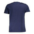 La Martina Blue Cotton T-Shirt