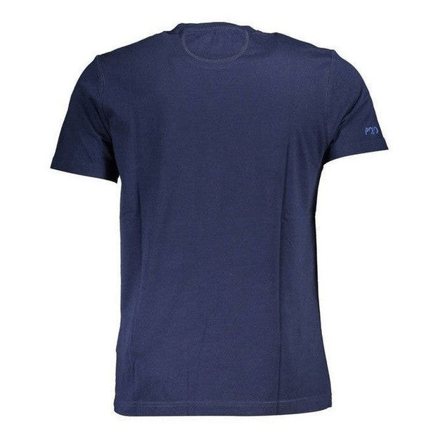 La Martina Blue Cotton T-Shirt