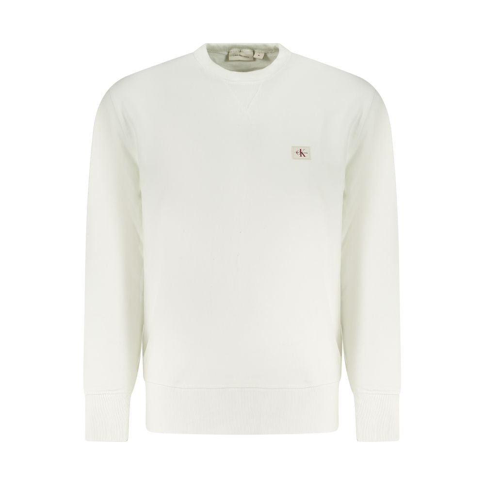 White Cotton Men Sweatshirt mens luxury fashion - Mens Edit