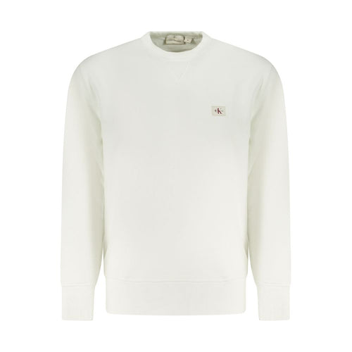 White Cotton Men Sweatshirt mens luxury fashion - Mens Edit
