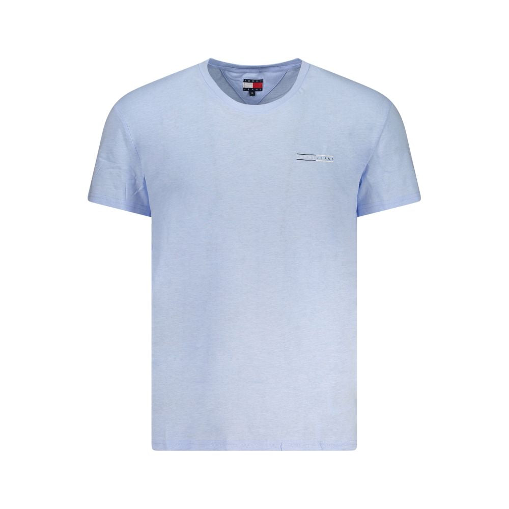 Azzurro Cotton Men's T-Shirt mens luxury fashion - Mens Edit