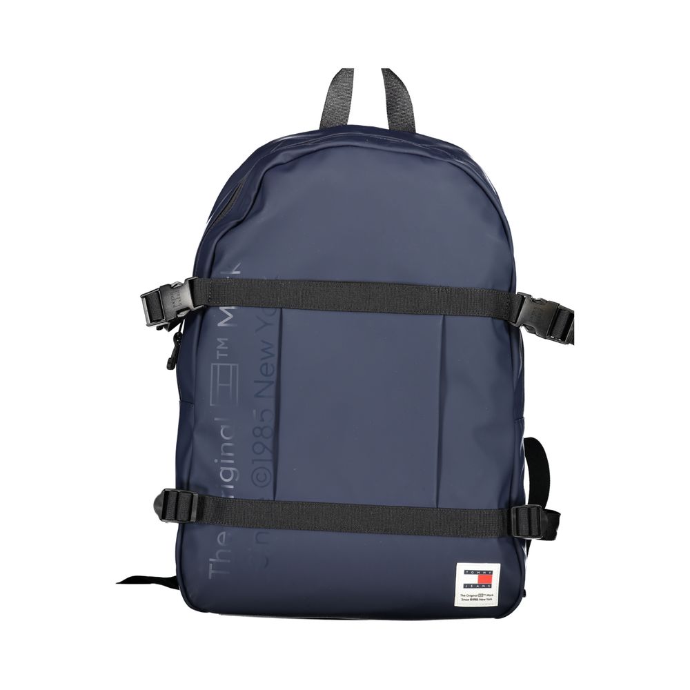 Tommy Hilfiger Μπλε Πολυουρεθανικό Σακίδιο