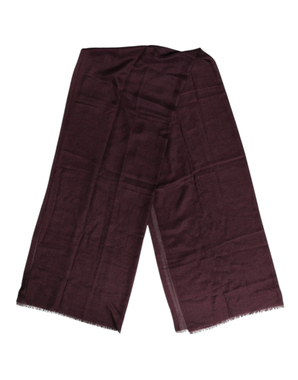 Dolce & Gabbana Cashmere and Silk Neck Warmer Scarf in Maroon