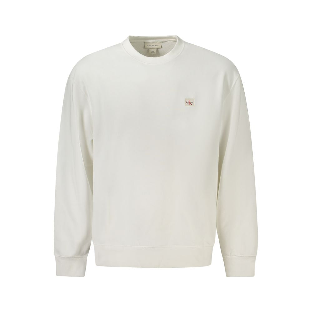 White Cotton Men's Sweatshirt mens luxury fashion - Mens Edit