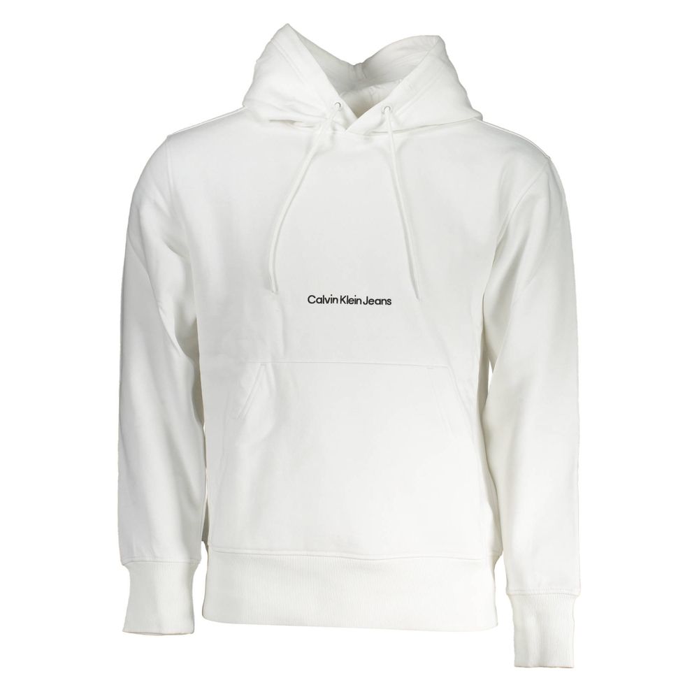 White Cotton Men's Sweatshirt mens luxury fashion - Mens Edit