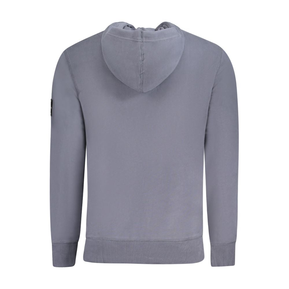 Calvin Klein Μπλε Βαμβακερό Πουλόβερ