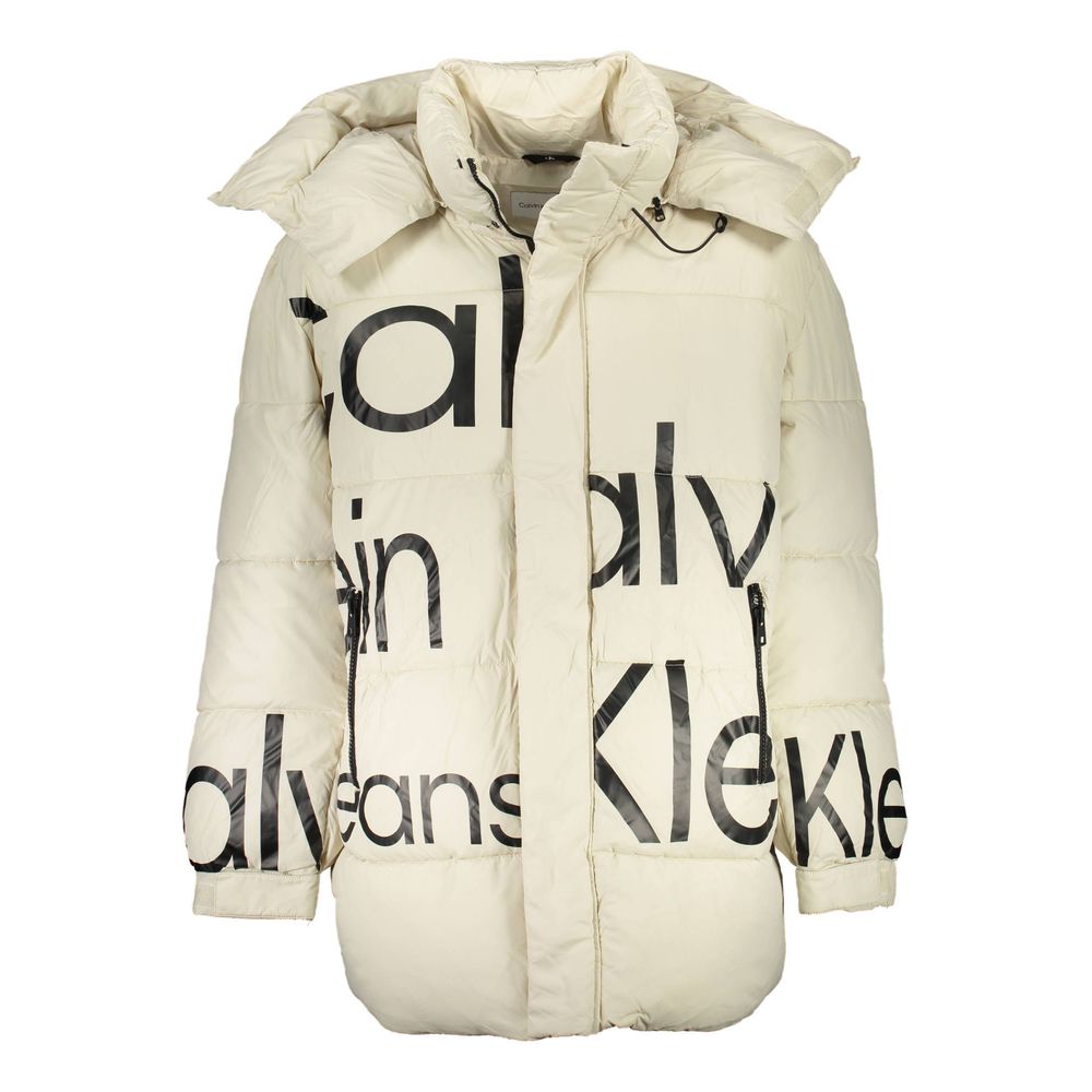Beige Polyester Men Jacket mens luxury fashion - Mens Edit