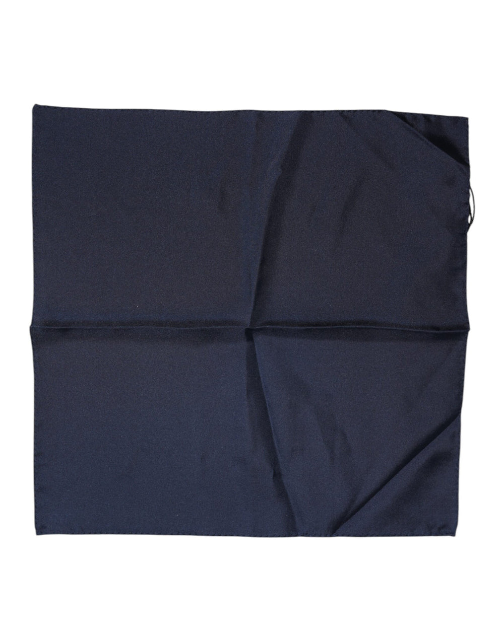 Dark Blue Silk Square Men Foulard Scarf mens luxury fashion - Mens Edit