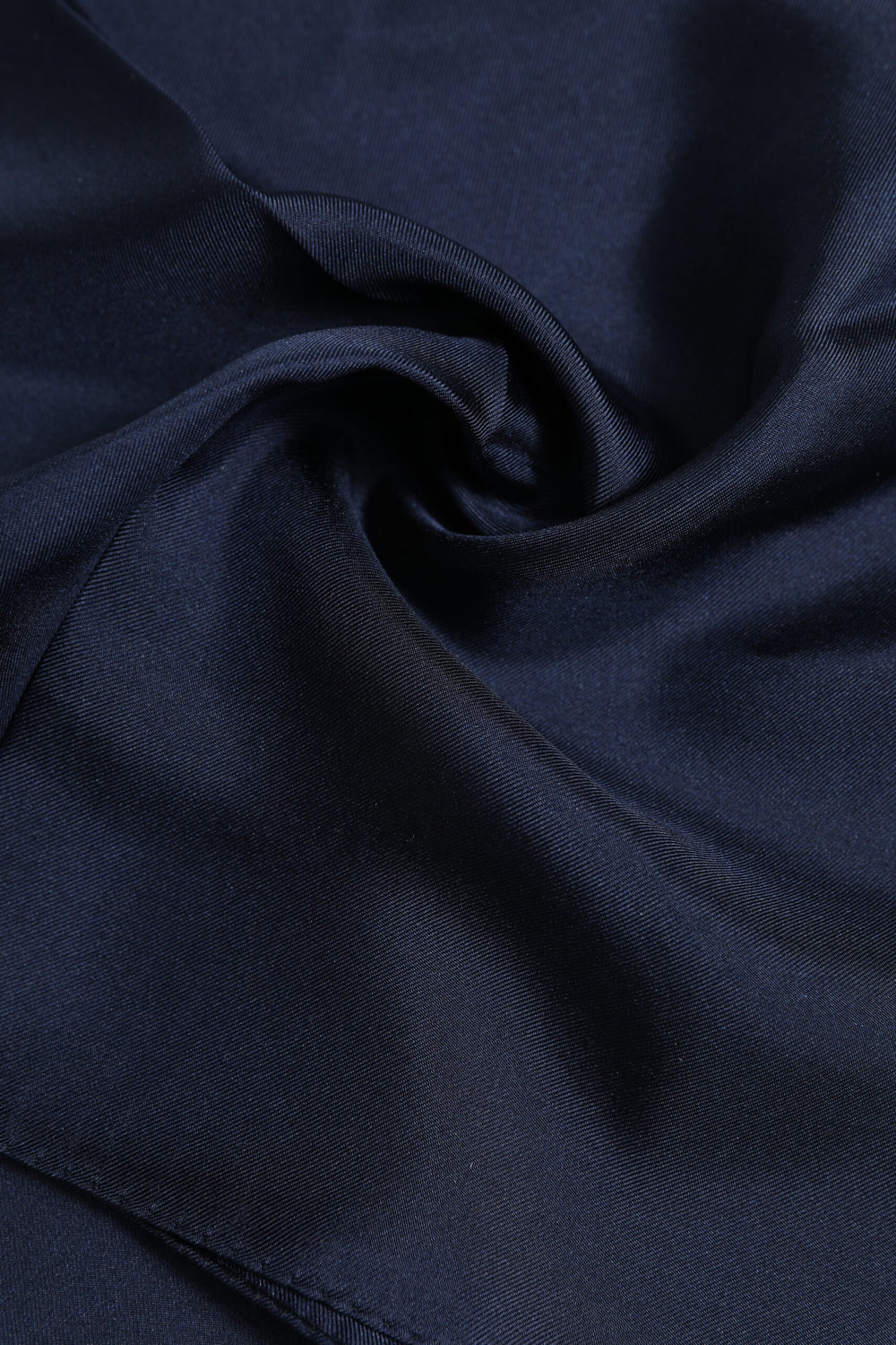 Dolce & Gabbana 100% Silk Square Foulard in Dark Blue