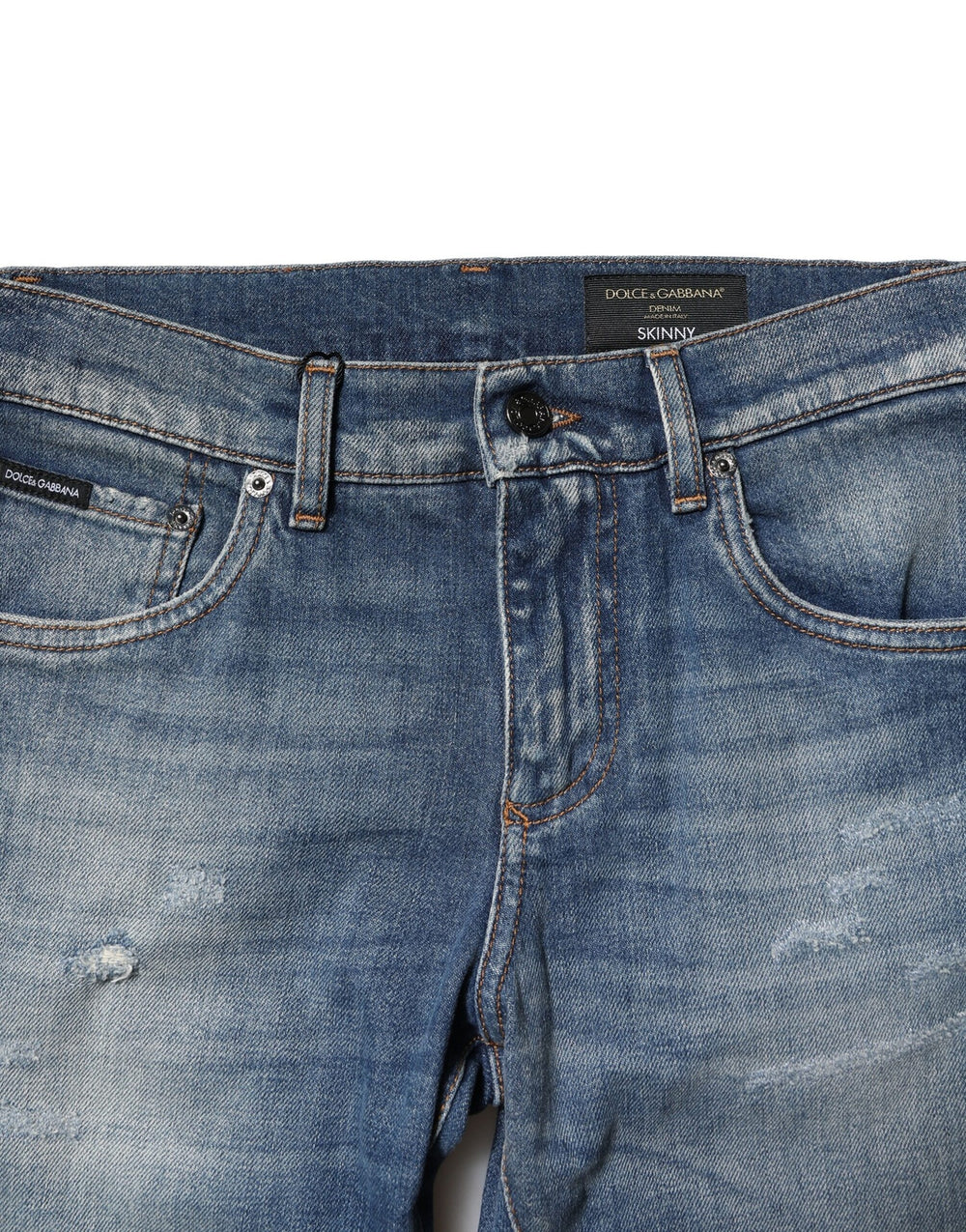 Dolce & Gabbana Slim Fit Jeans in Blue