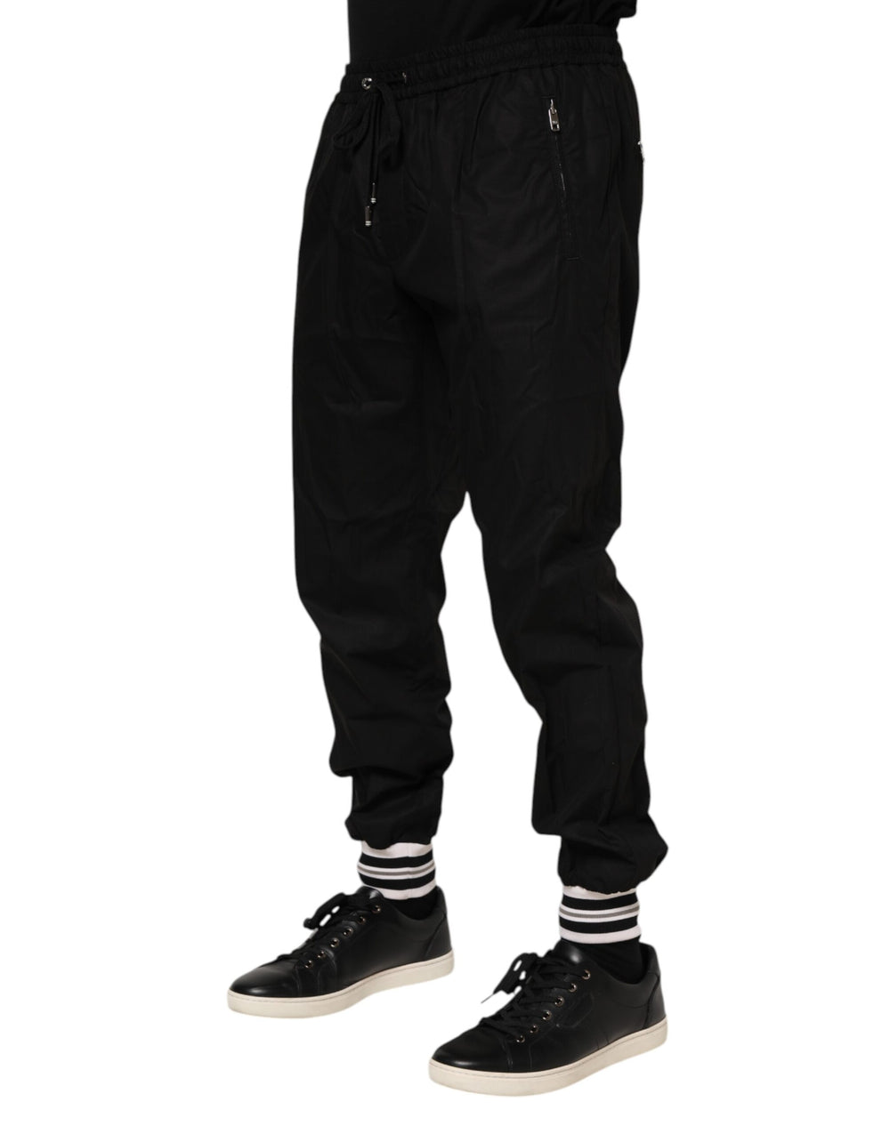 Dolce & Gabbana Cotton Jogger Pants in Black