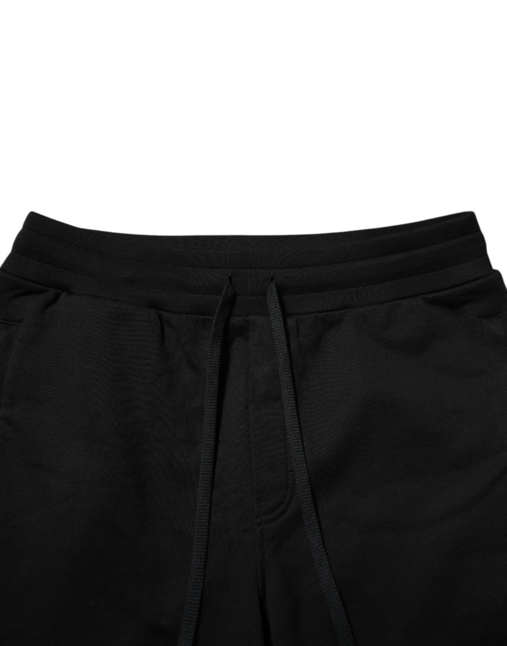 Dolce & Gabbana 100% Cotton Jogger Pants in Black
