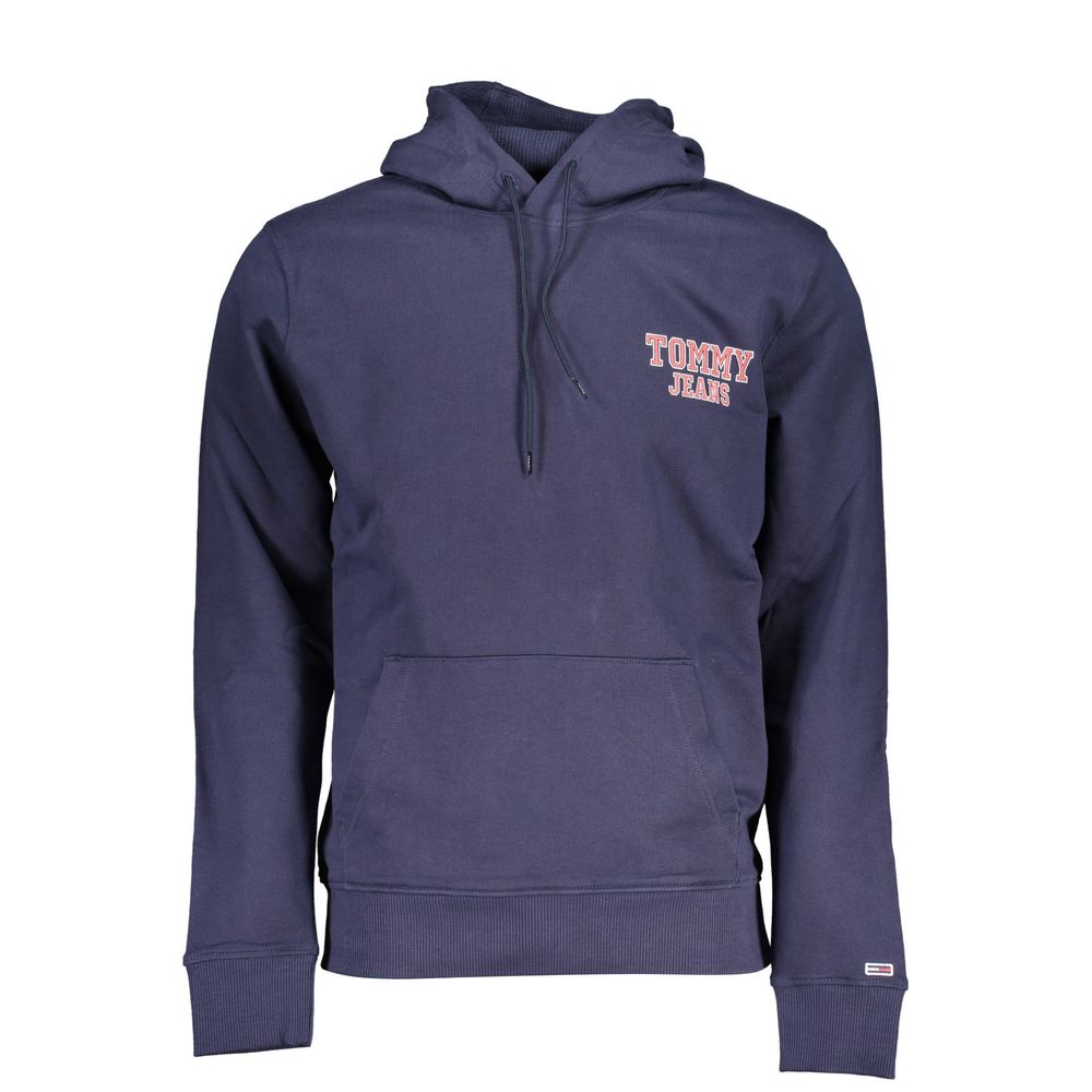 Blue Cotton Men's Hoodie mens luxury fashion - Mens Edit