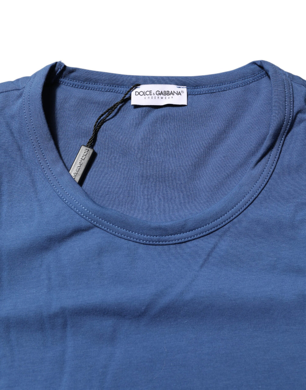 Dolce & Gabbana Cotton T-shirt in Royal Blue