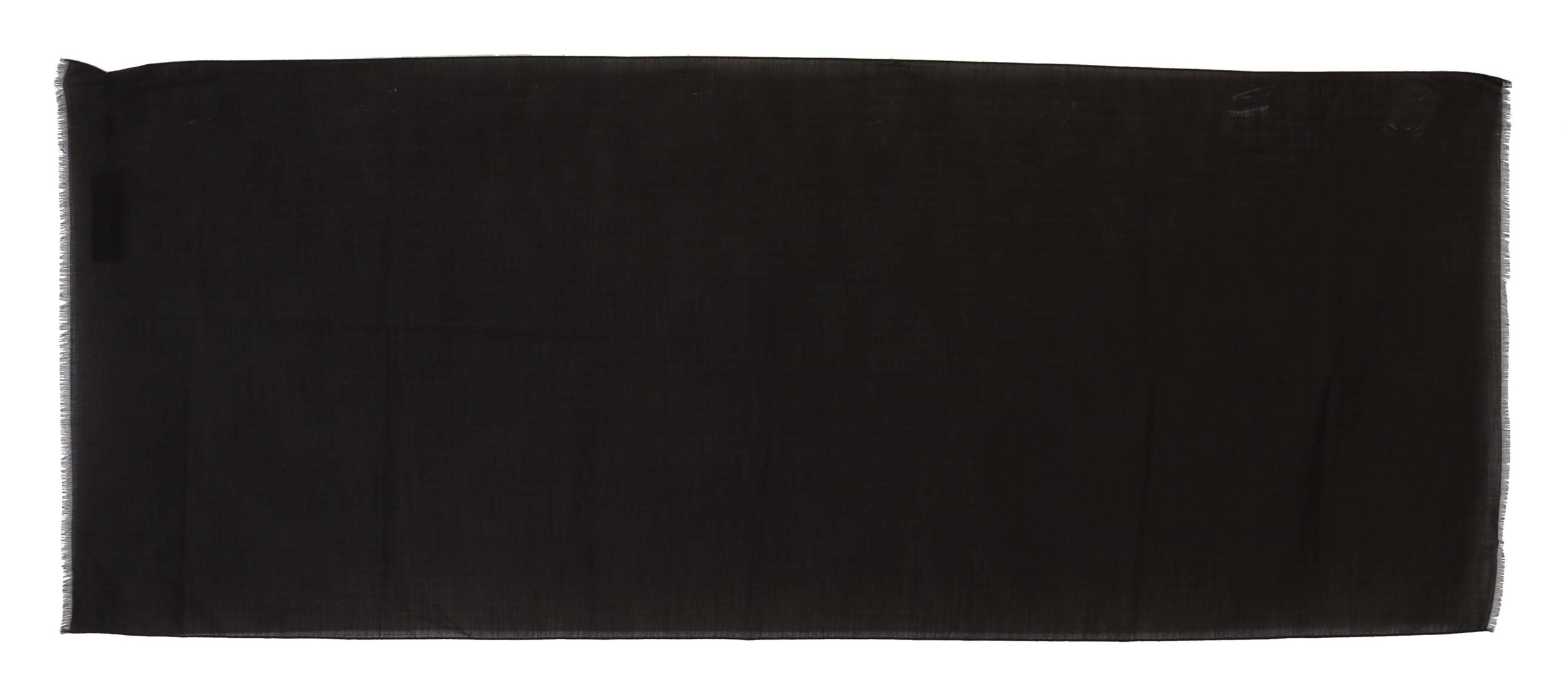 Dark Gray Virgin Wool Striped Pattern Wrap Scarf mens luxury fashion - Mens Edit