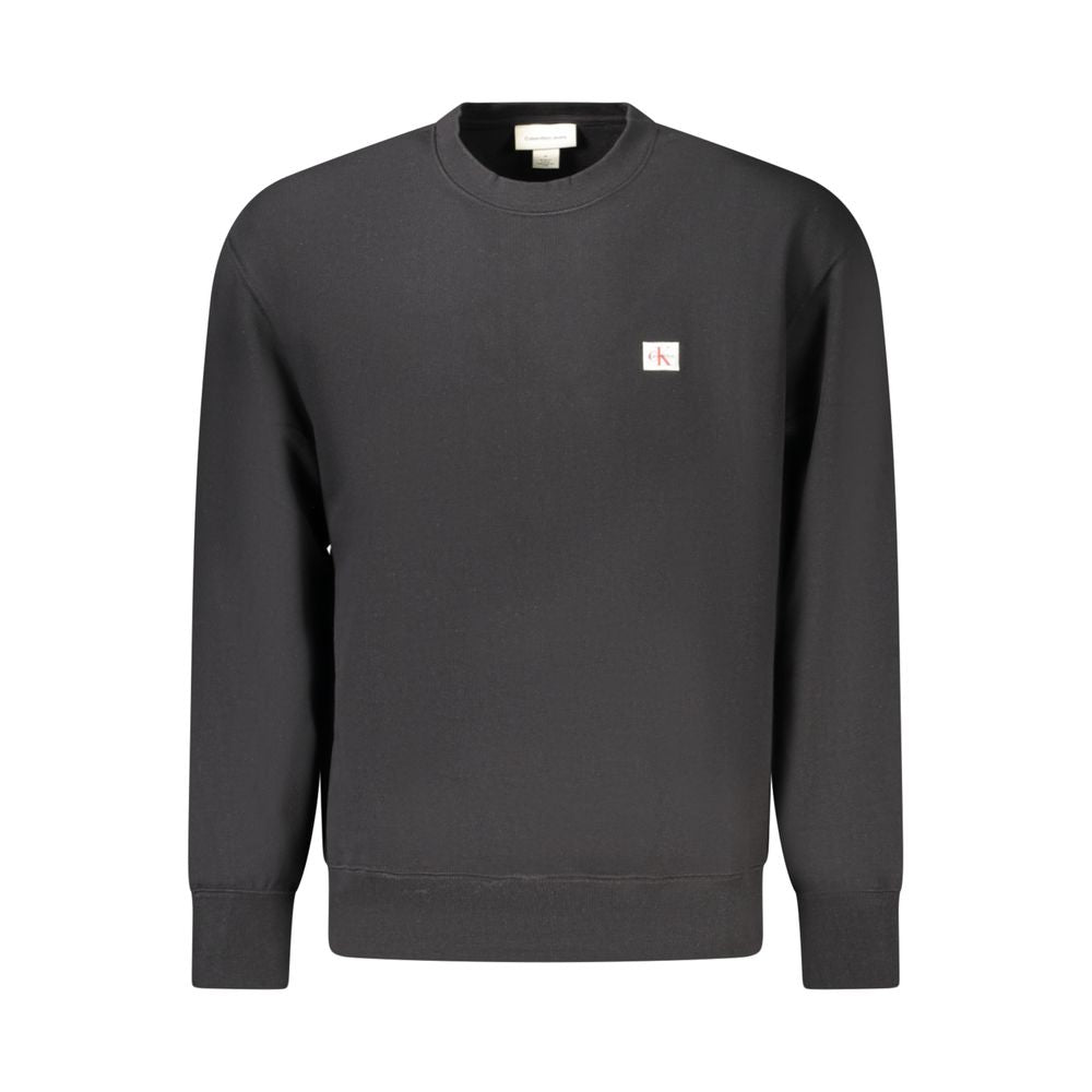 Black Cotton Men Sweatshirt mens luxury fashion - Mens Edit