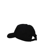 Valentino Garavani Black Cotton Baseball Cap