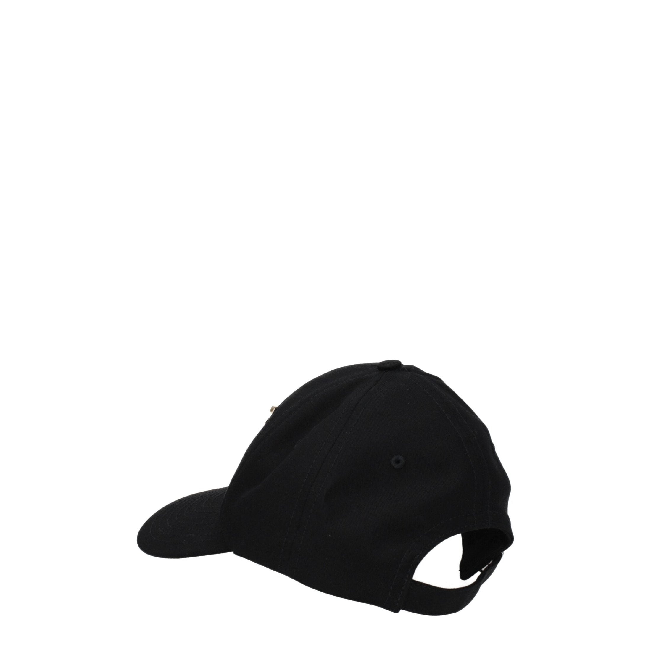 Burberry Black Cotton Baseball Cap