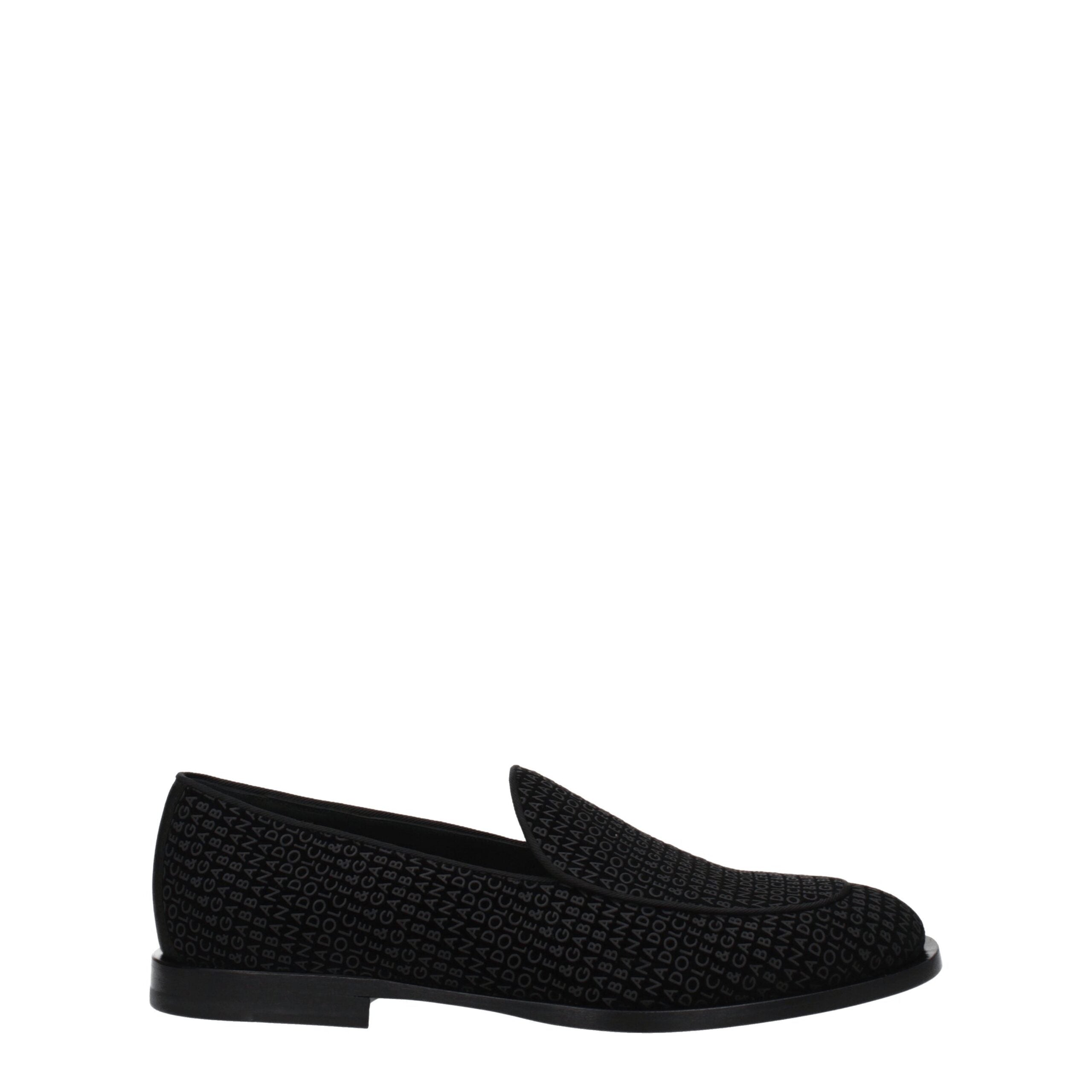 Black Velvet Slip-On Loafers mens luxury fashion - Mens Edit