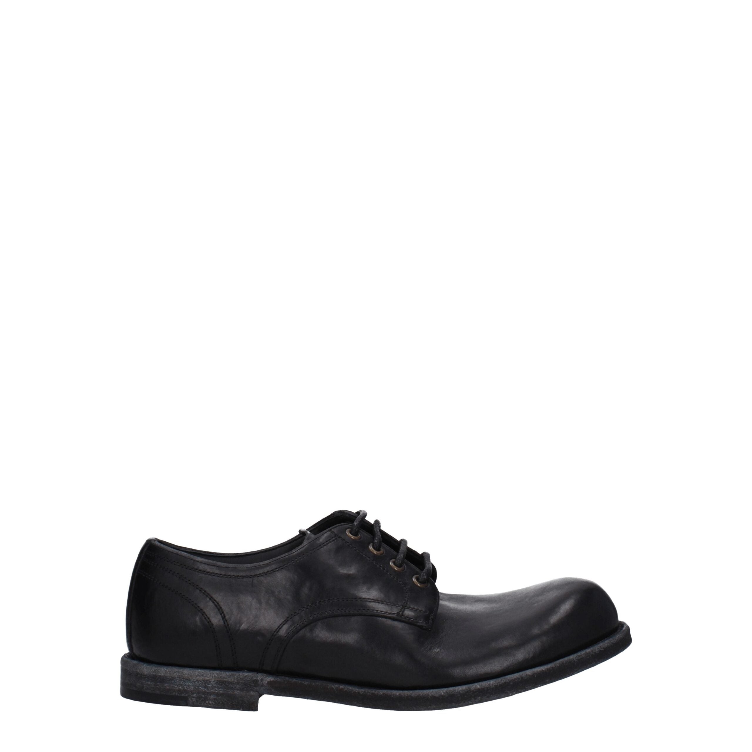 Black Leather Oxfords And Derbies mens luxury fashion - Mens Edit
