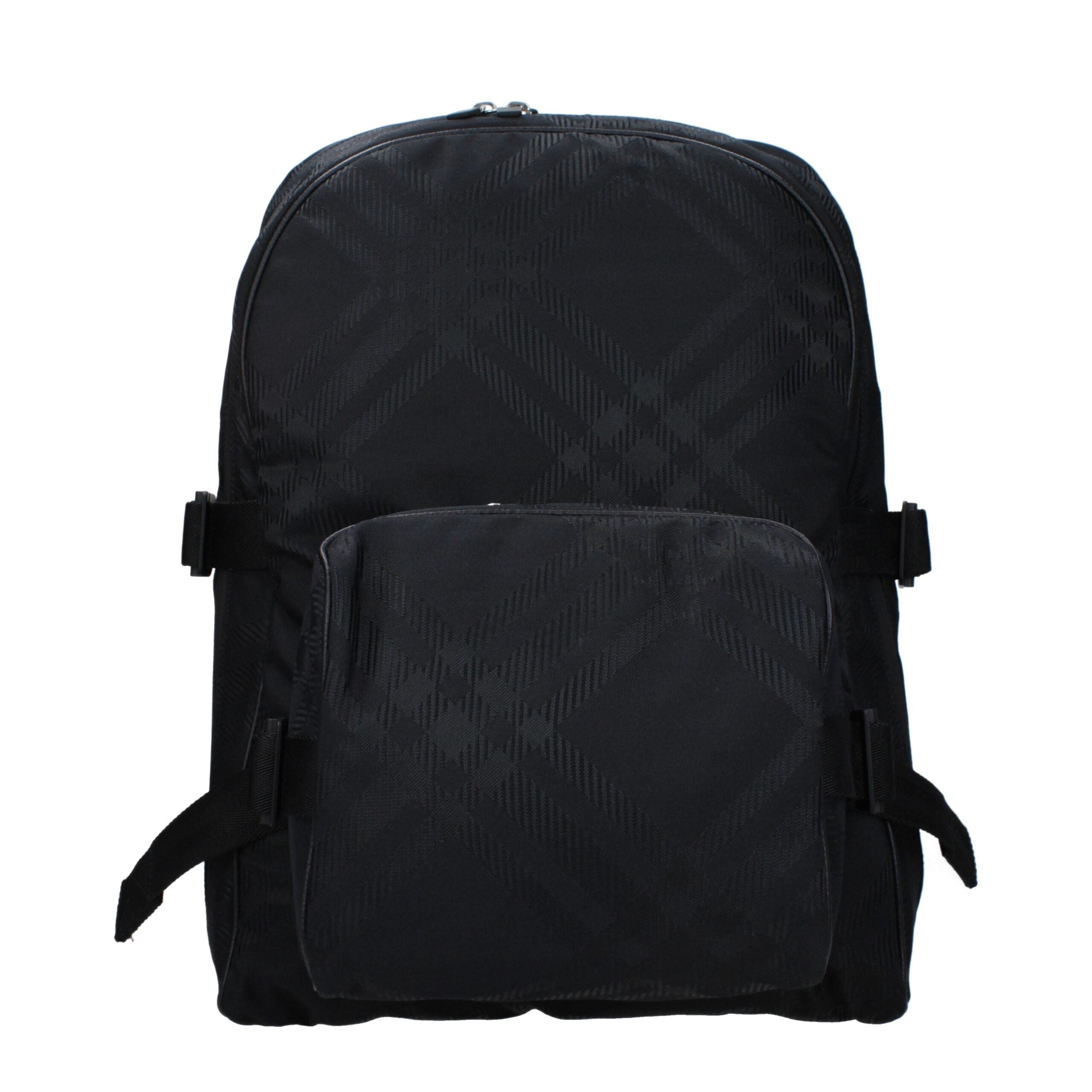 Burberry Fabric Backpack in Black