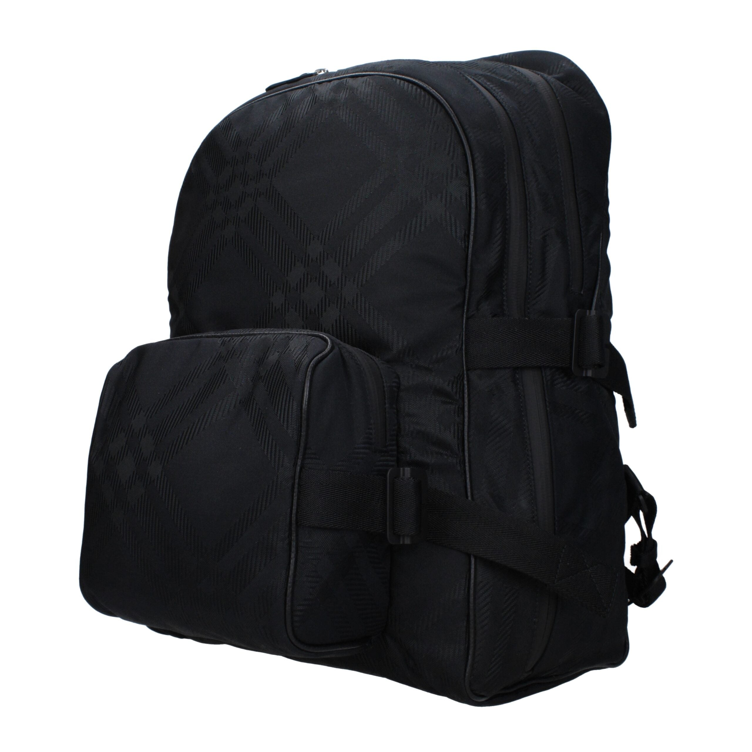 Burberry Fabric Backpack in Black