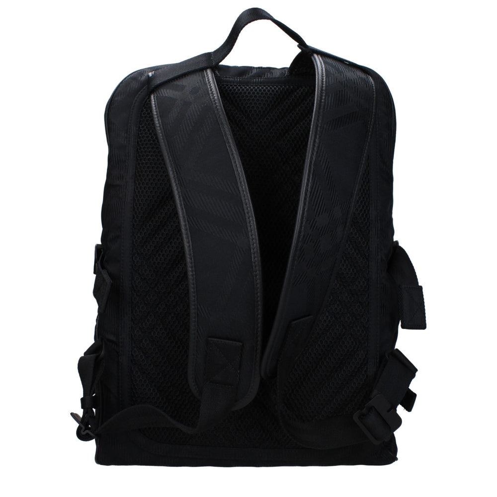 Burberry Fabric Backpack in Black