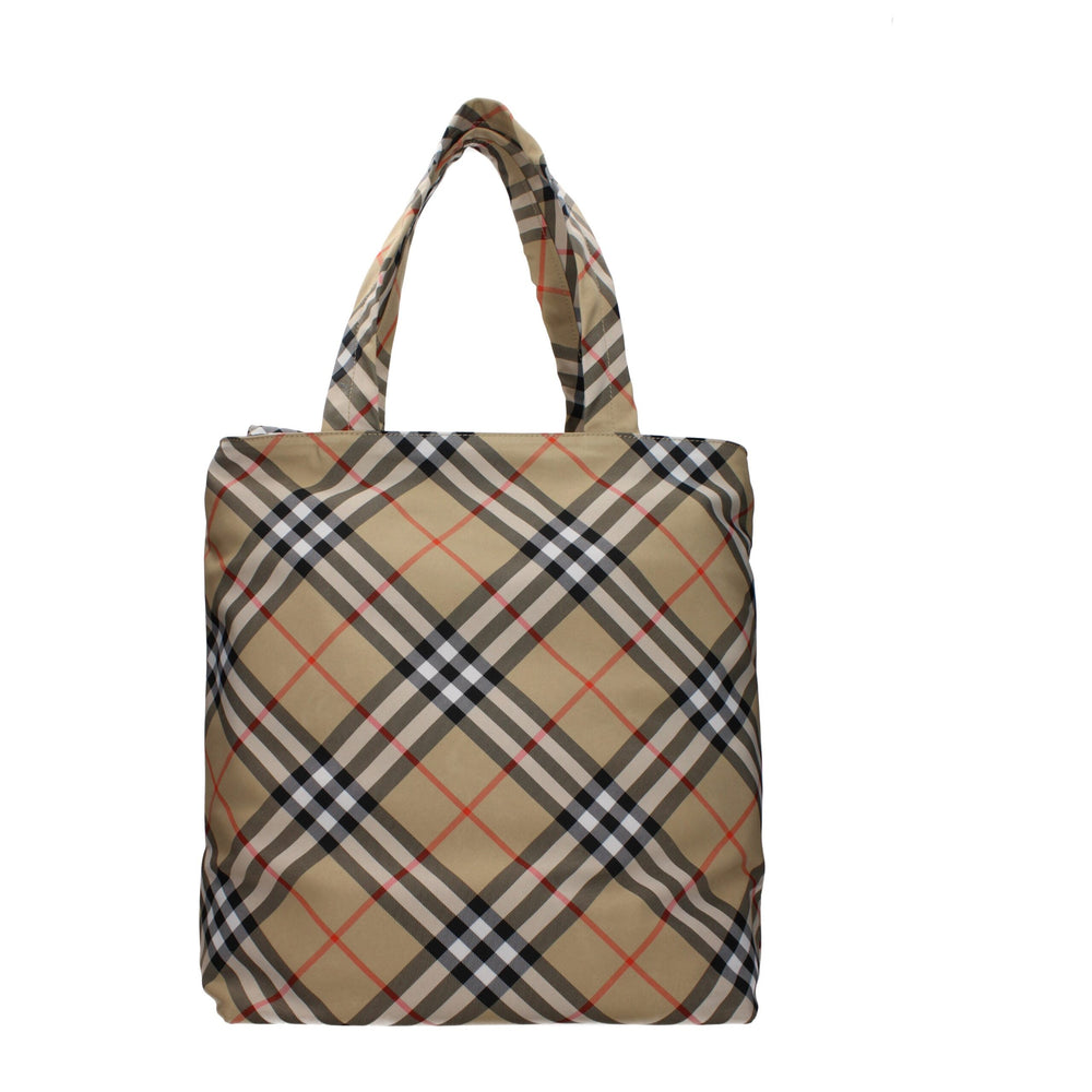 Burberry Fabric Shoulder Bag in Beige