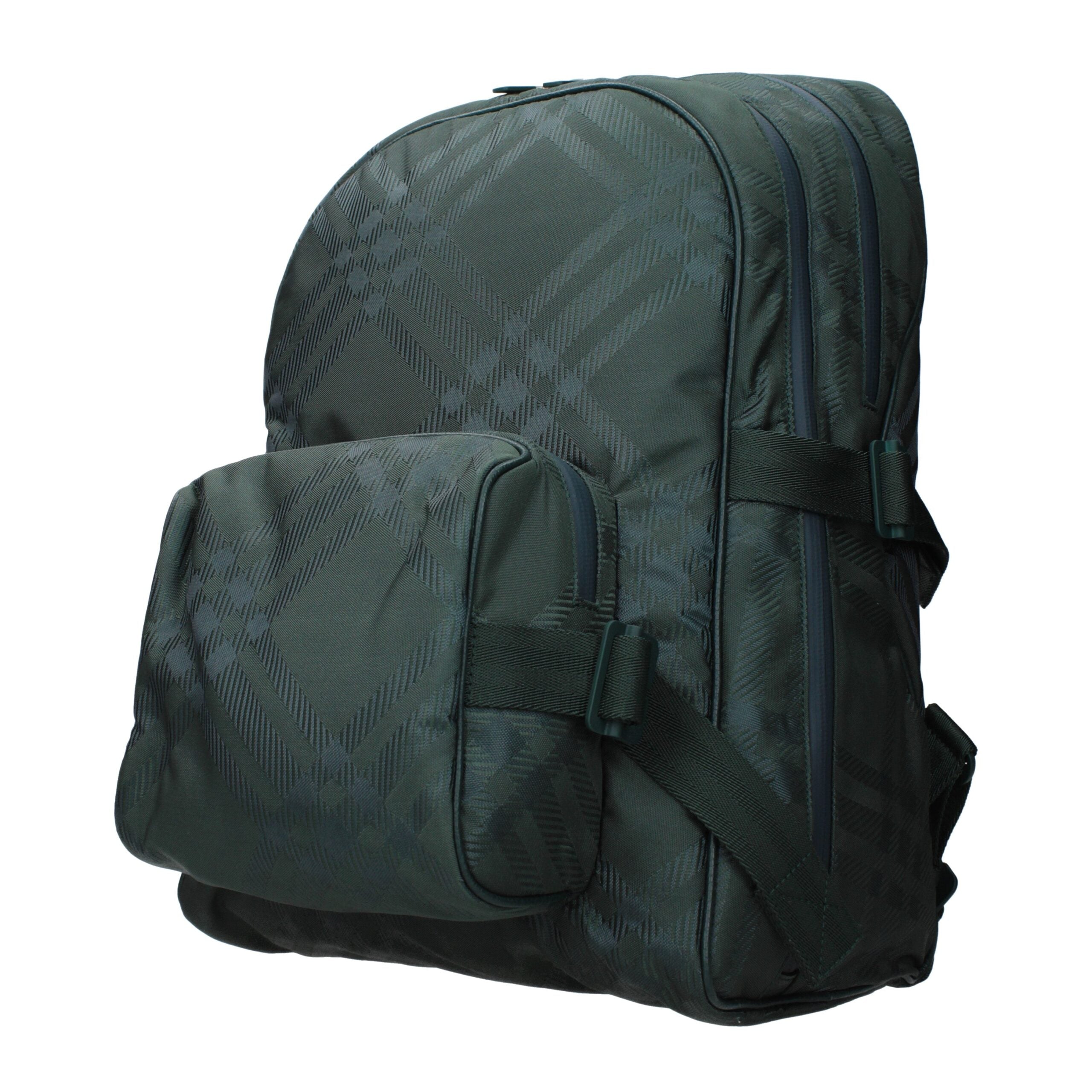 Burberry Fabric Backpack in Green