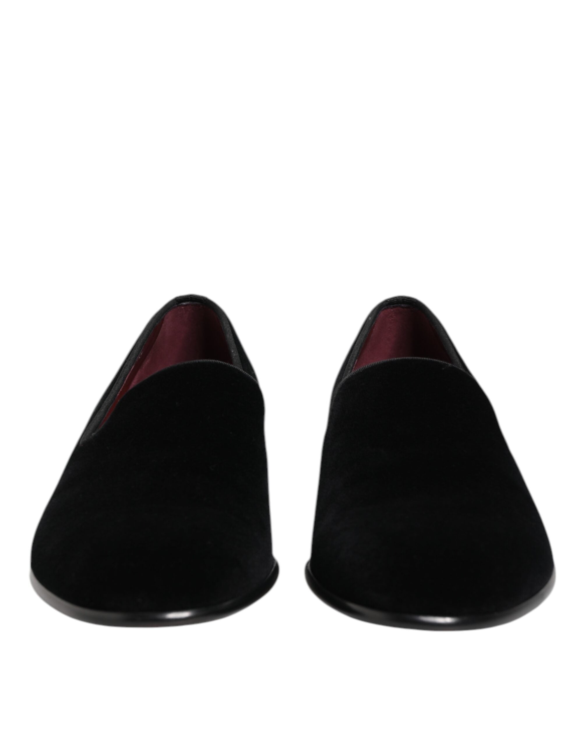 Dolce & Gabbana Loafers από Βελούδο σε Μαύρο