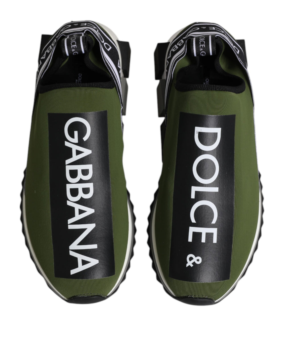 Dolce & Gabbana Sorrento Low-Top Sneakers in Green