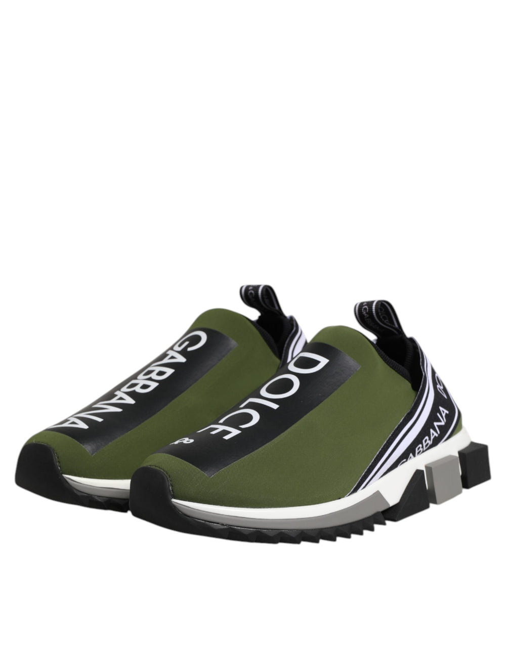 Dolce & Gabbana Sorrento Low-Top Sneakers in Green