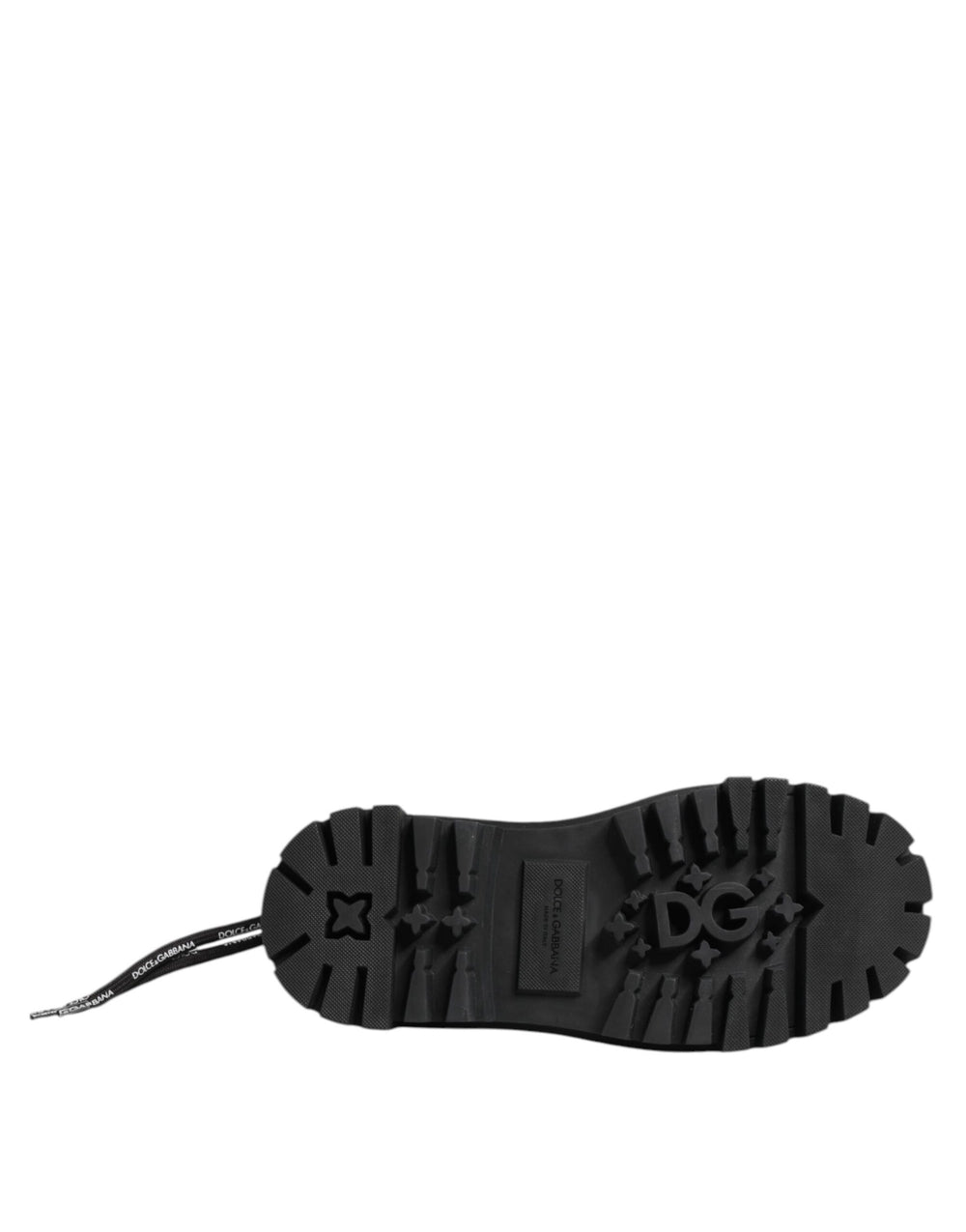 Dolce & Gabbana Low Top Lace-Up Trekking Sneakers in Black