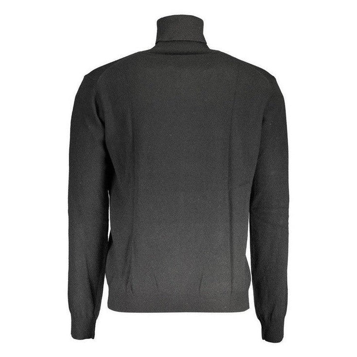 La Martina Fine-Gauge Turtleneck Sweater in Grey