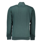 La Martina Cotton Fleece-Backed Crewneck Sweatshirt in Green