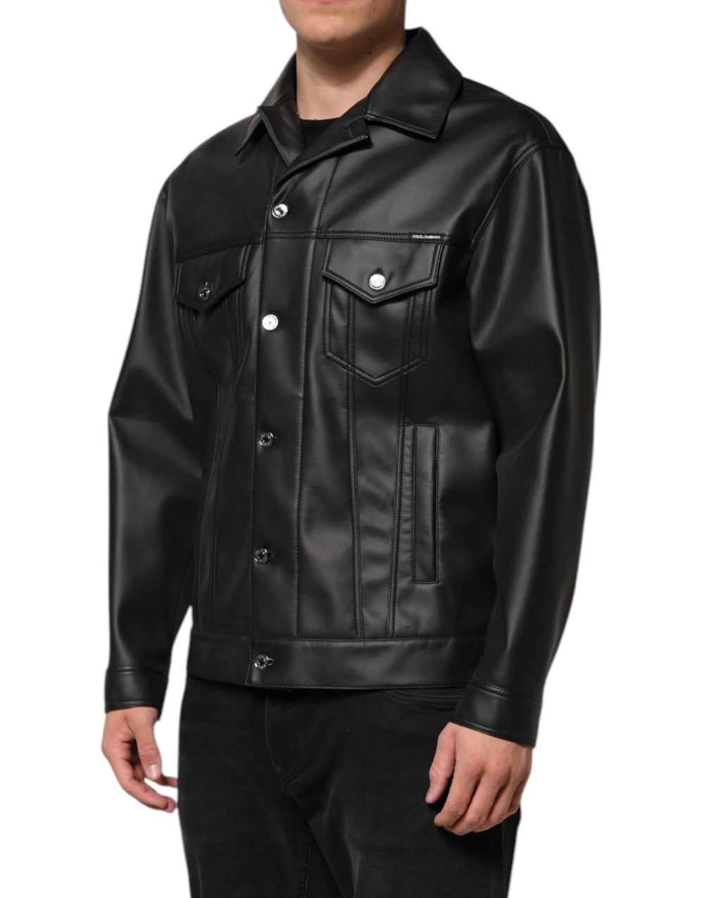 Dolce & Gabbana Biker Jacket in Black