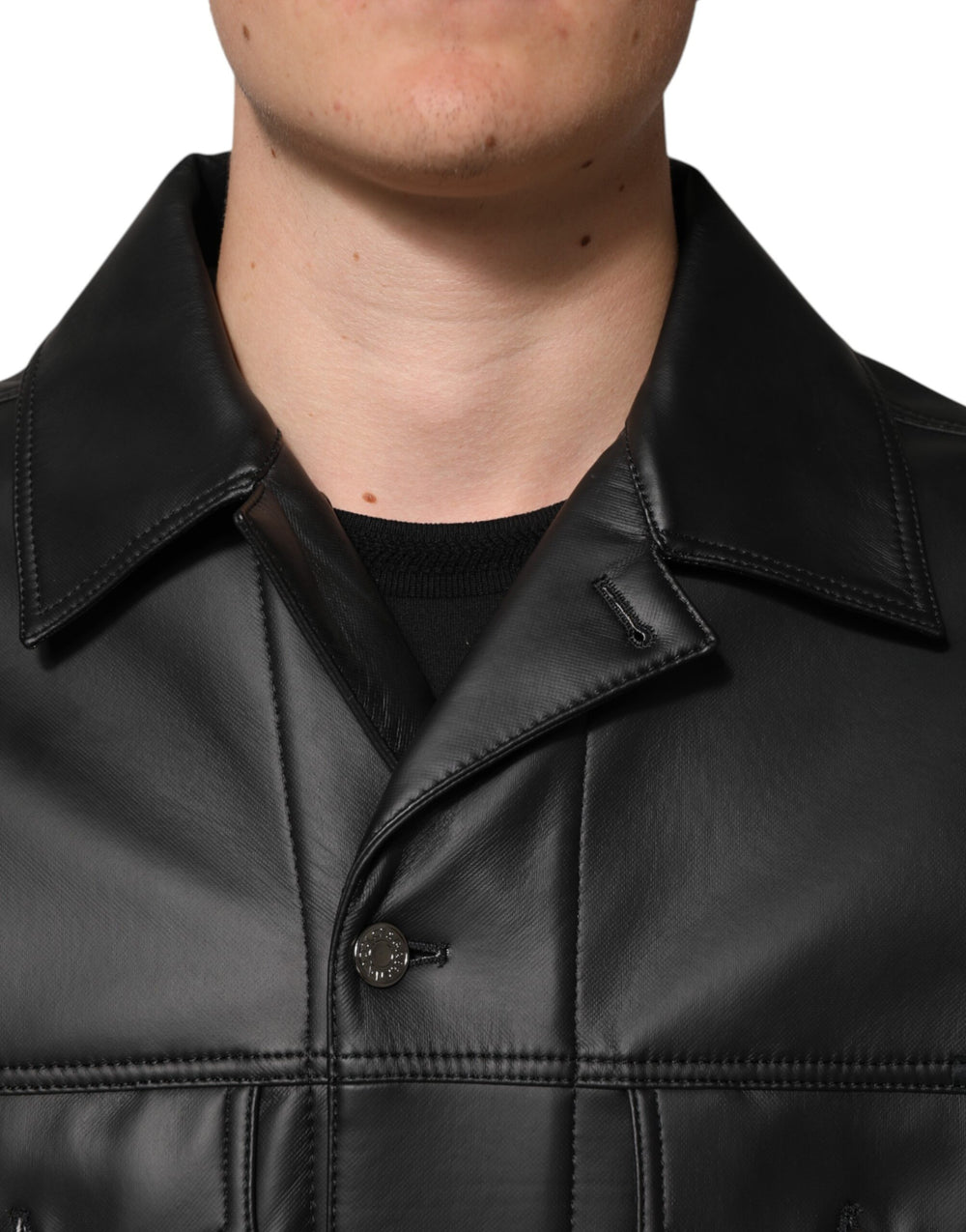 Dolce & Gabbana Biker Jacket in Black